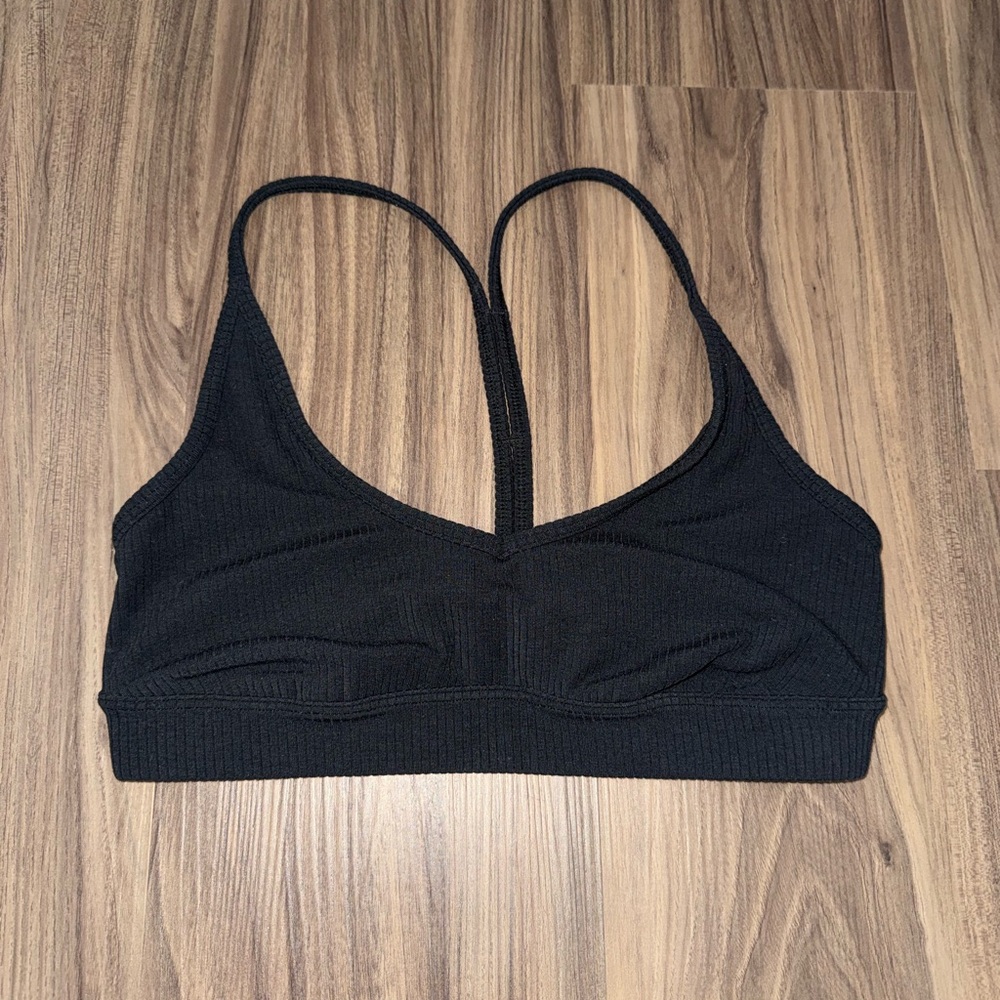Alo Ribbed Blissful Bra